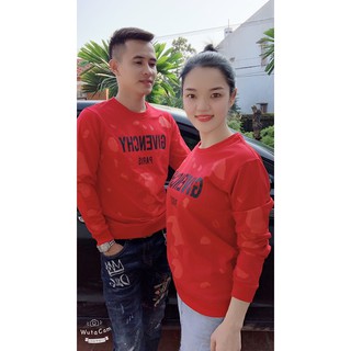 Áo nỉ da cá thu đông,áo sweater nam nữ Givenchi