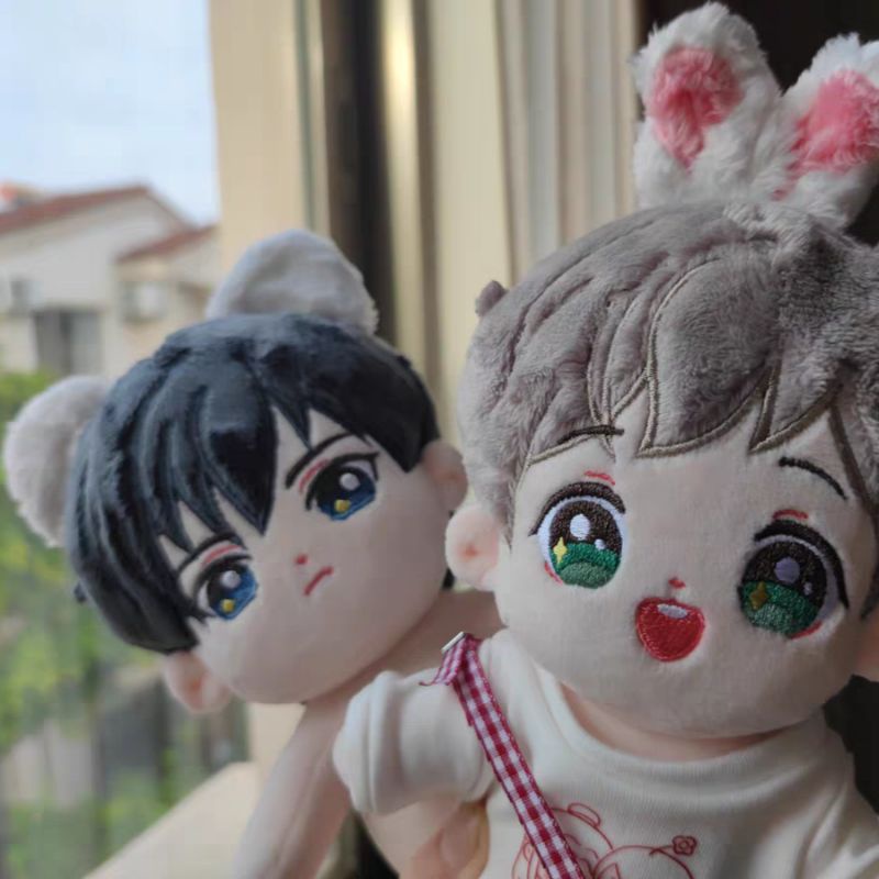 Phụ Kiện Cho Doll 15,20cm Tai Mèo, Thỏ, Cún, Gấu, Heo Cute