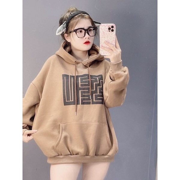 ÁO NỈ MÀU NÂU BÒ