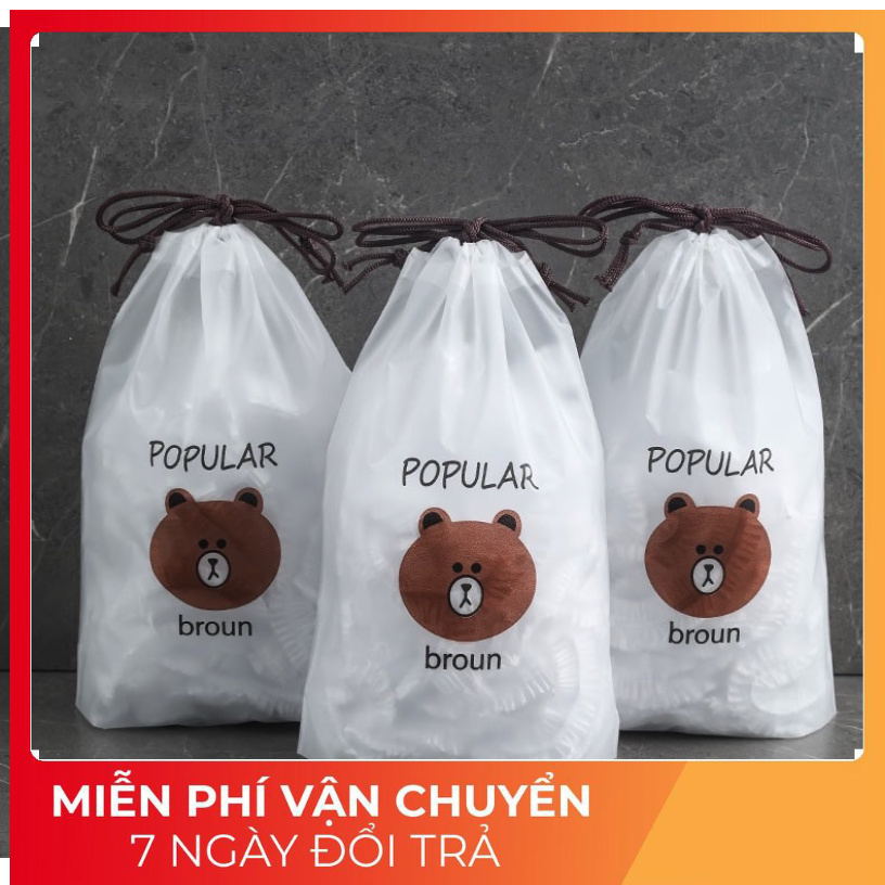 100 BỌC GẤU BỌC THỰC PHẨM