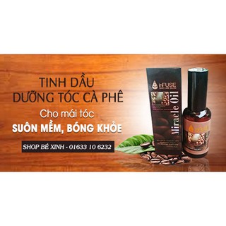 Tinh dầu dưỡng tóc cà phê MIRACLE OIL 50ml