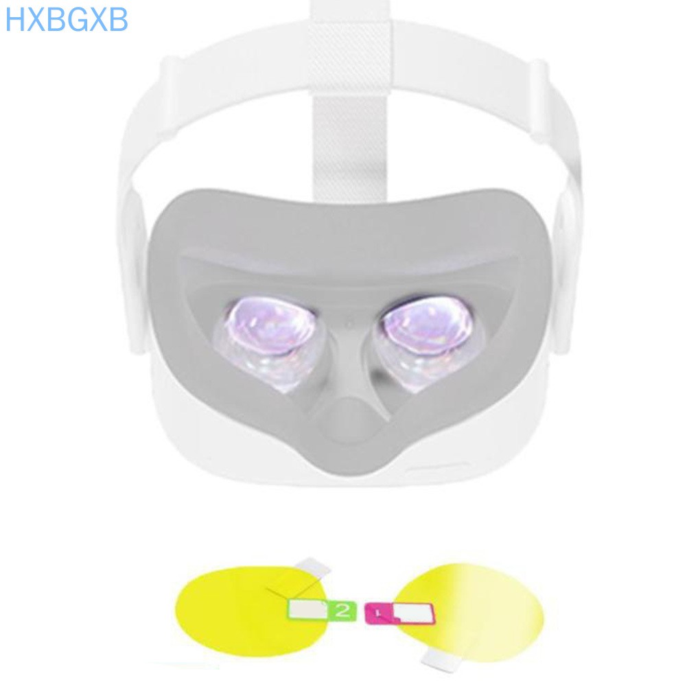 Set 4 Miếng Dán Bảo Vệ Màn Hình Cho Kính Thực Tế Ảo Oculus Quest 2