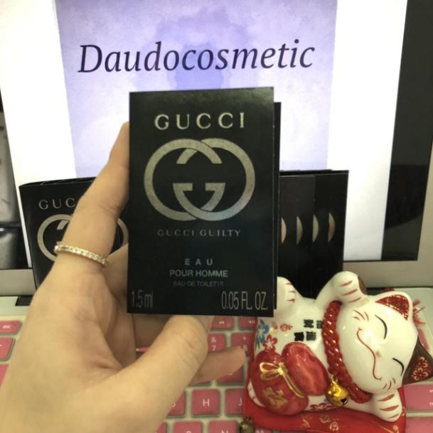 FREESHIP TOÀN QUỐC [vial] Nước hoa Gucci Guilty Pour Homme Intense/EDT 2ml | WebRaoVat - webraovat.net.vn