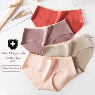 Quần lót cotton không đường may, quần lót nữ không viền xuất Nhật QC57