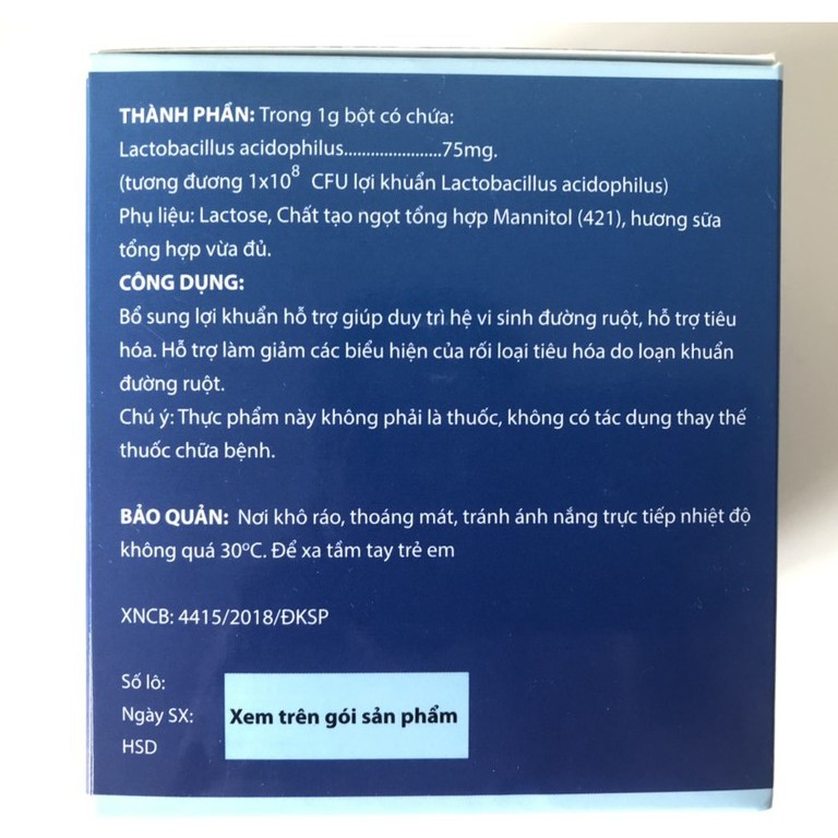 MEN TIÊU HOÁ DR ANTIBIO GRAN  Cho Trẻ Em & Người Lớn