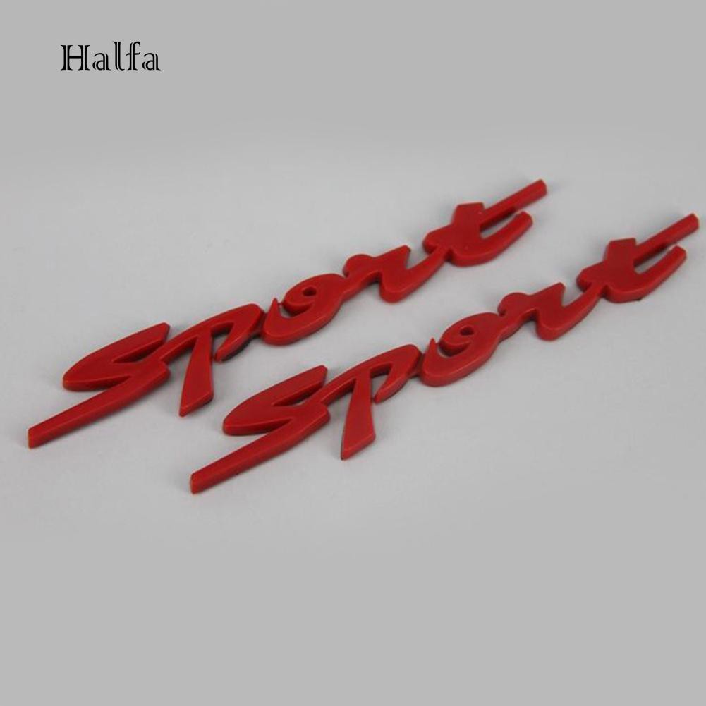 Logo trang trí xe hơi 3D hình chữ Sport bằng hợp kim nhôm | BigBuy360 - bigbuy360.vn