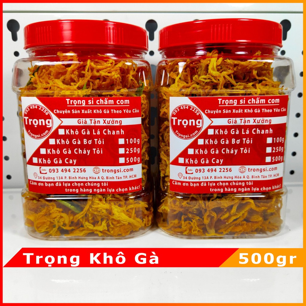 Khô Gà Lá Chanh Bơ Tỏi Loại 1 - CL Xưởng Trọng Khô Gà - Không Ngon Hoàn Tiền