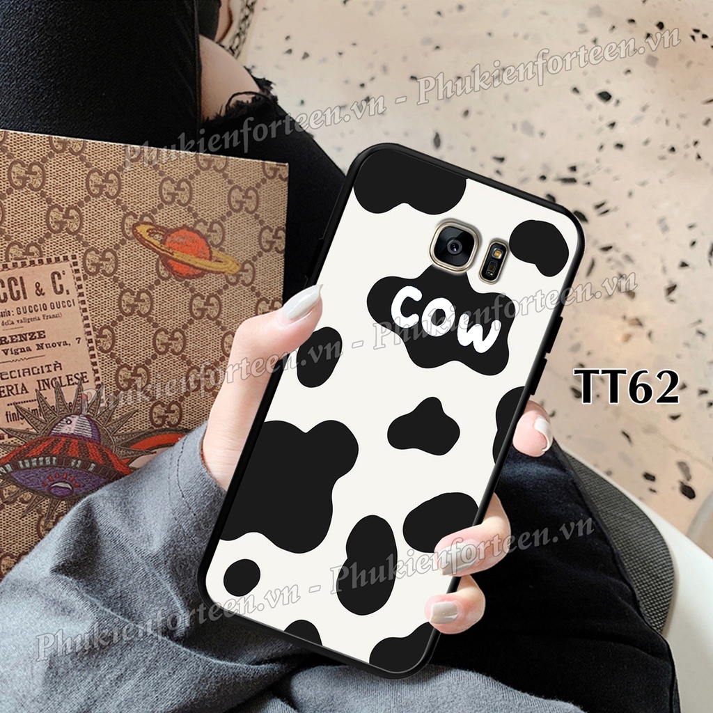 Ốp lưng Samsung Note 3/Note 4/Note 5 hình Bò sữa COW hot trend đáng yêu siêu dễ thương, chống bẩn siêu bền.