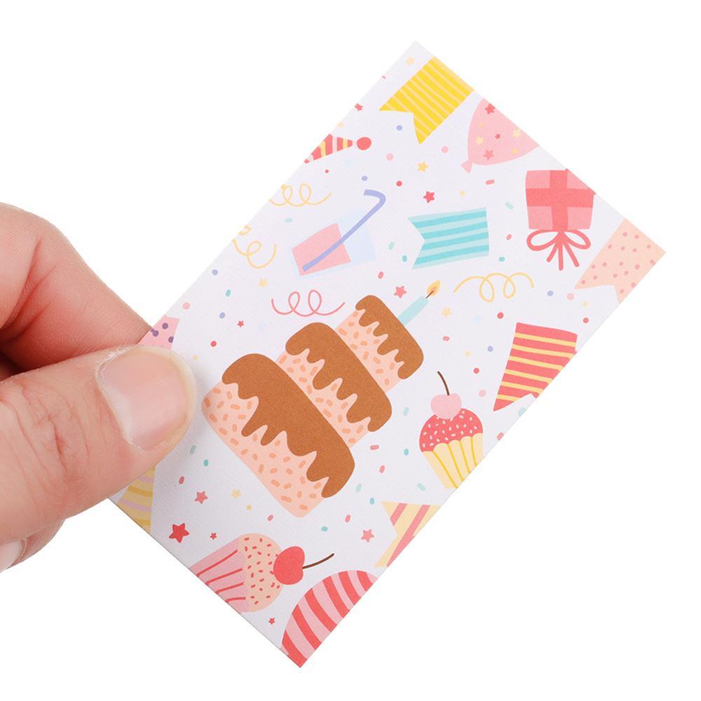 PINEVN Set 30 Thiệp Chúc Mừng Sinh Nhật Hình Thú Hoạt Hình Đáng Yêu