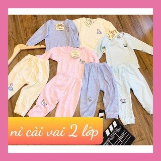 Sale! Quần áo trẻ em thu đông  Dài Tay Unchi Nỉ Mềm Mịn, Dầy Dặn cho bé trai bé gái từ sơ sinh tới 30mth (DT15)