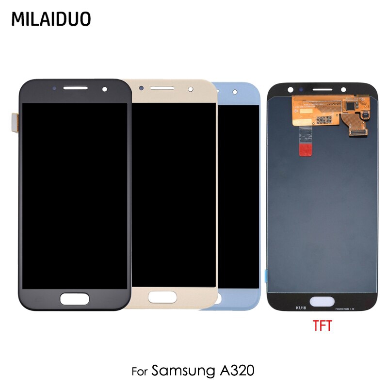 A320 Màn Hình Điện Thoại Cảm Ứng Chất Lượng Cao Thay Thế Cho Samsung Galaxy A3 2017 A320 Sm-A320F