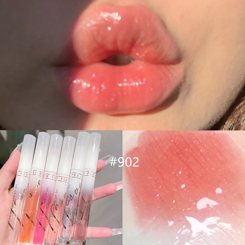 [Hàng Mới Về] Son Bóng Dưỡng Môi PCU Dạng Dầu Trong Suốt Dành Cho Học Sinh