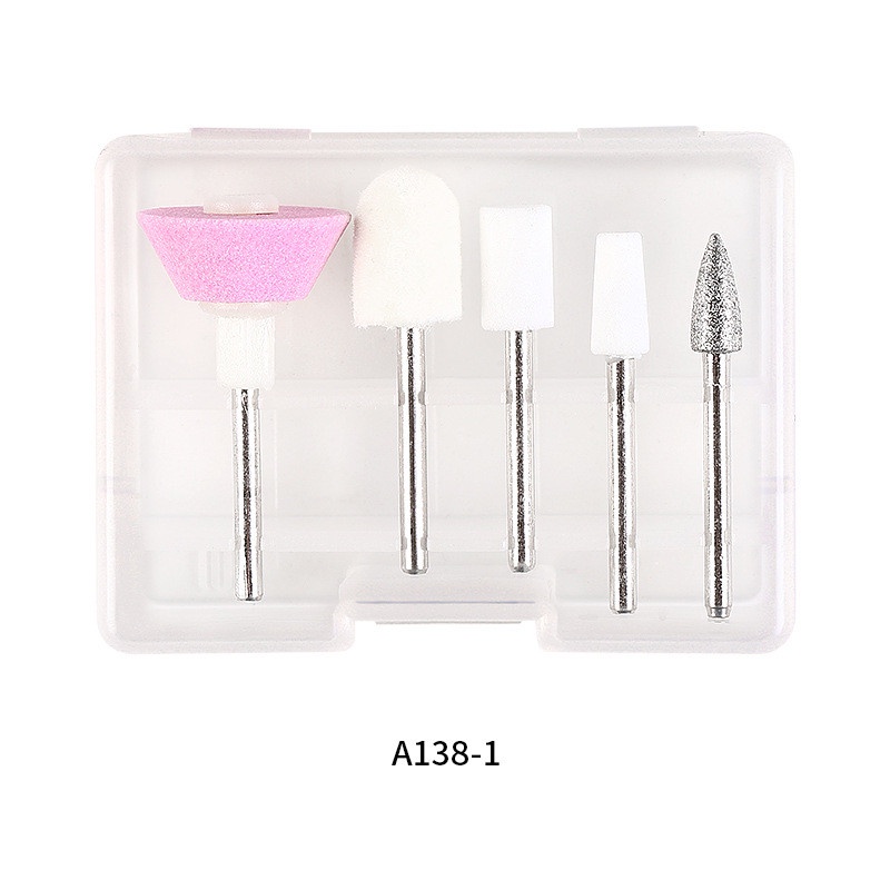 Bộ Sơn Móng Tay 5 Cái. 6 Chiếc. Đầu Máy Đánh Bóng Móng Tay Chuyên Dụng