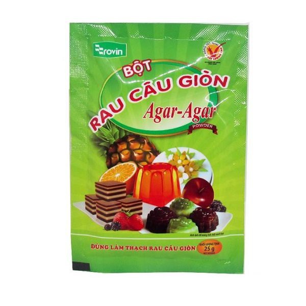 1 Gói Bột Rau Câu Giòn Hoàng Yến 25g