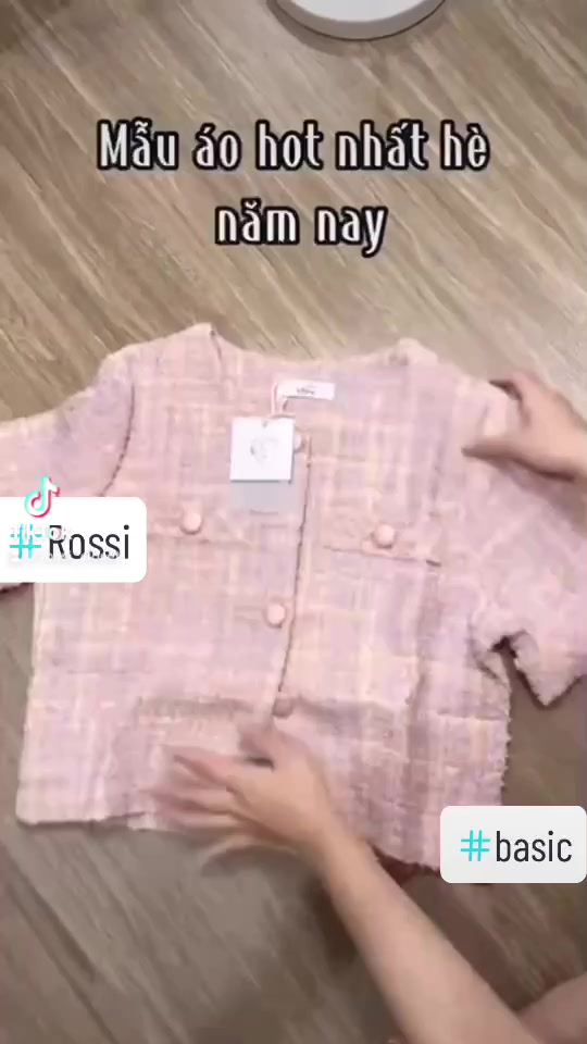 Áo Dạ Tweed Cộc Tay Croptop Tay Ngắn Nữ Phong Cách Hàn Quốc - Order Quảng Châu | BigBuy360 - bigbuy360.vn