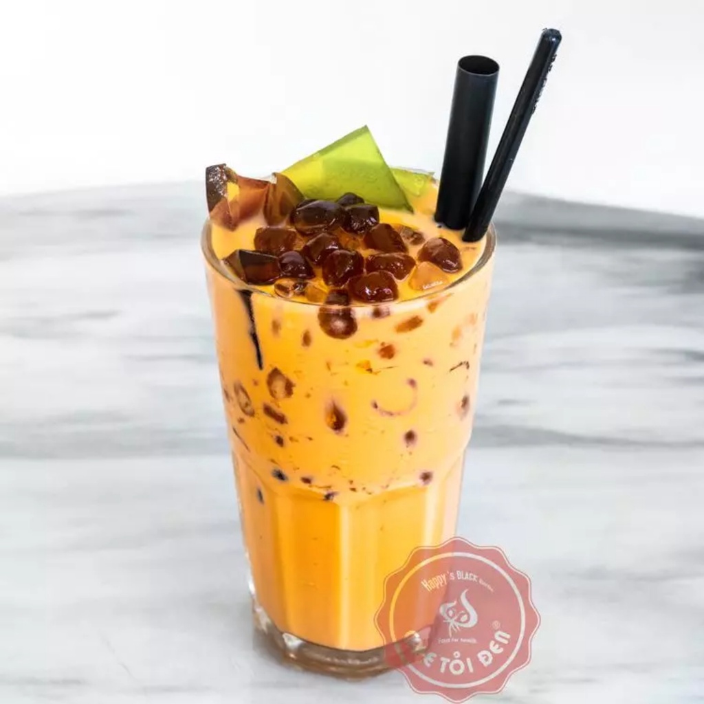 Set Nguyên Liệu Nấu Trà Sữa Trân Châu Thái Đỏ 450gr Lyfood ( Nấu 8-10 Ly)