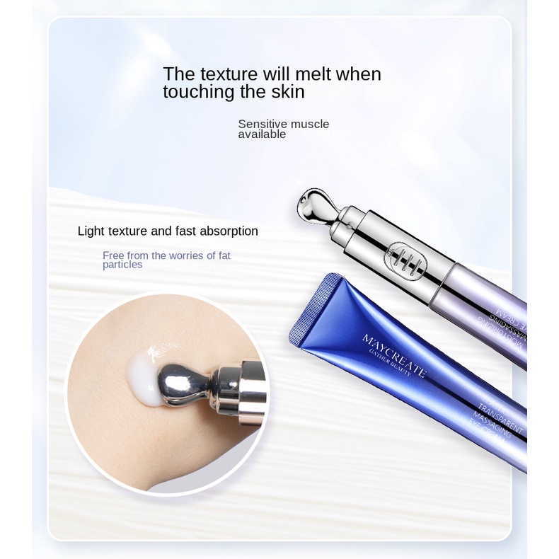 Kem Dưỡng Da Mắt Chế Độ Rung Loại Bỏ Nếp Nhăn Và Bọng Mắt Dưỡng Ẩm Loại Bỏ Quầng Thâm