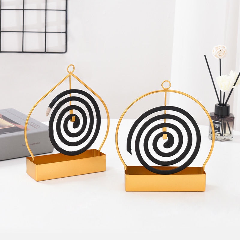 Khay Giá Đỡ Nhang Muỗi Bằng Gỗ Đàn Hương Cỡ Nhỏ Sáng Tạo Trang Trí Nội Thất