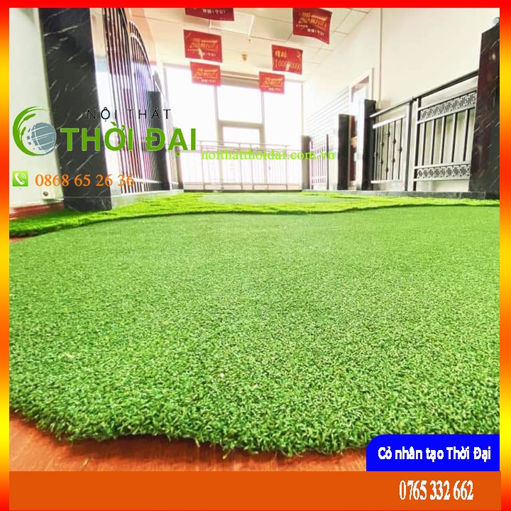 Cỏ nhân tạo sân Golf - Hàng xuất khẩu Châu Âu - Thương Hiệu CCGRASS - Sợi cỏ cao 1,2cm Siêu Mềm - Siêu Mịn