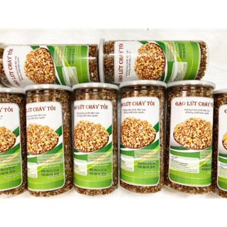 Combo 50 hủ gạo lứt cháy tỏi -300gram