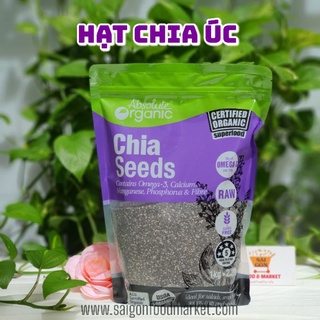 Hạt chia úc 1kg absolute organic hữu cơ