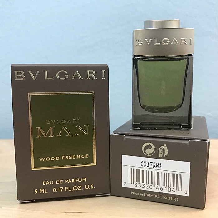 [ Mini ] Nước hoa nam Bvlgari Man Wood Essence EDP ( 5ml ) Authentic