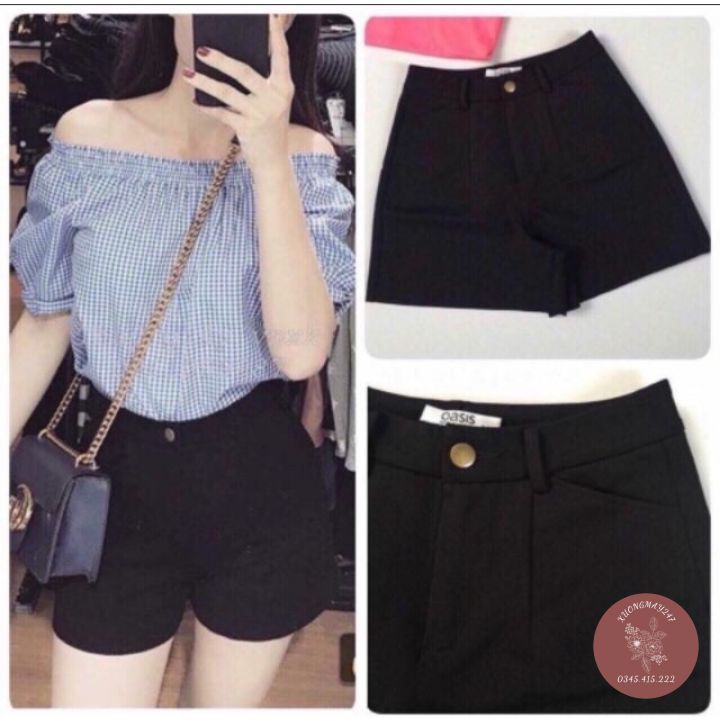 Quần Đùi Nữ Quần Short Chất Umi Co Giãn 4 Chiều M046