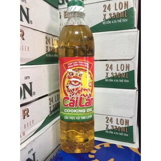 Dầu ăn cái lân 1 lít.