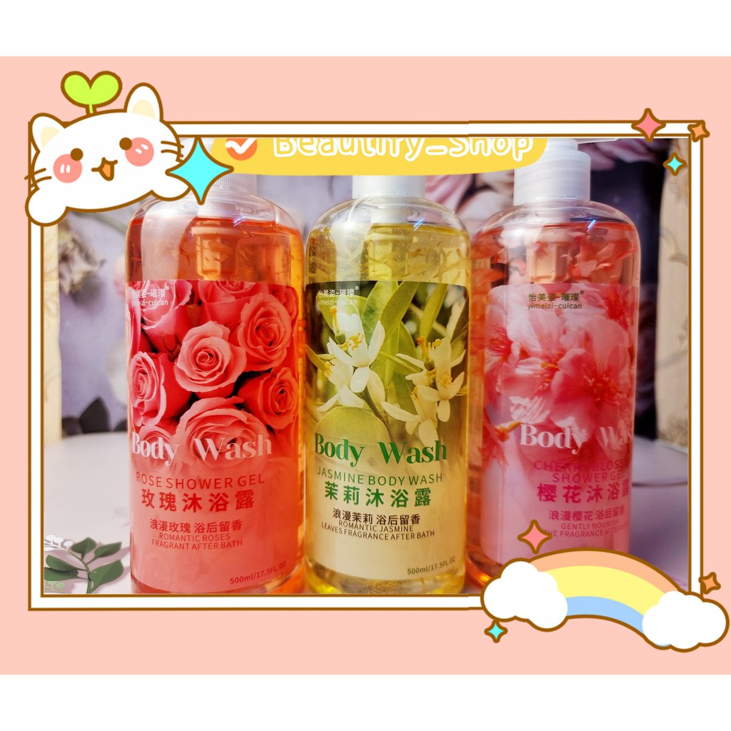 Sữa tắm hương nước hoa nội địa Trung Quốc giúp dưỡng ẩm cho da , giúp bạn có làn da mềm mại và mịn màng, tươi mát | BigBuy360 - bigbuy360.vn