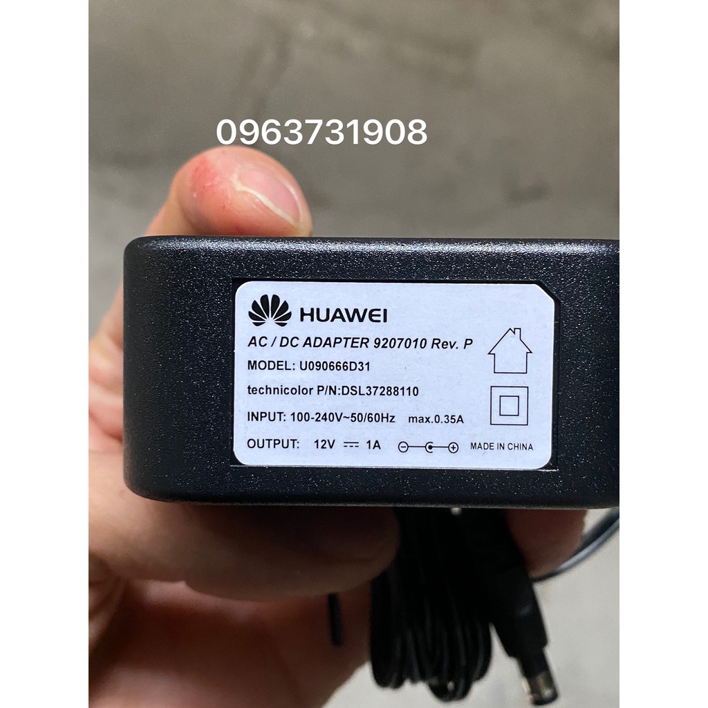 Nguồn wifi Huawei 12v bản gốc Huawei cung cấp