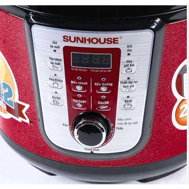 Nồi áp suất điện Sunhouse SHD1757