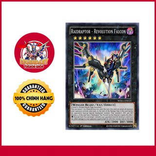 [Thẻ Bài Yugioh Chính Hãng] Raidraptor - Revolution Falcon