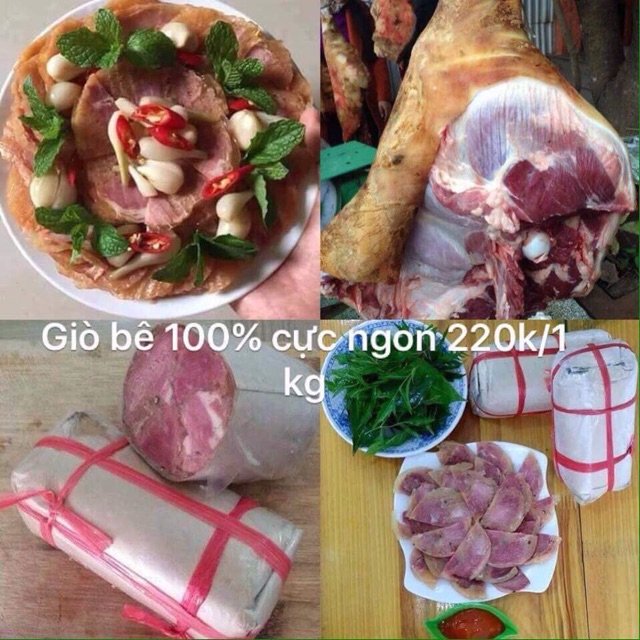 [FREESHIP 99K TOÀN QUỐC] Giò bê nguyên chất 100%