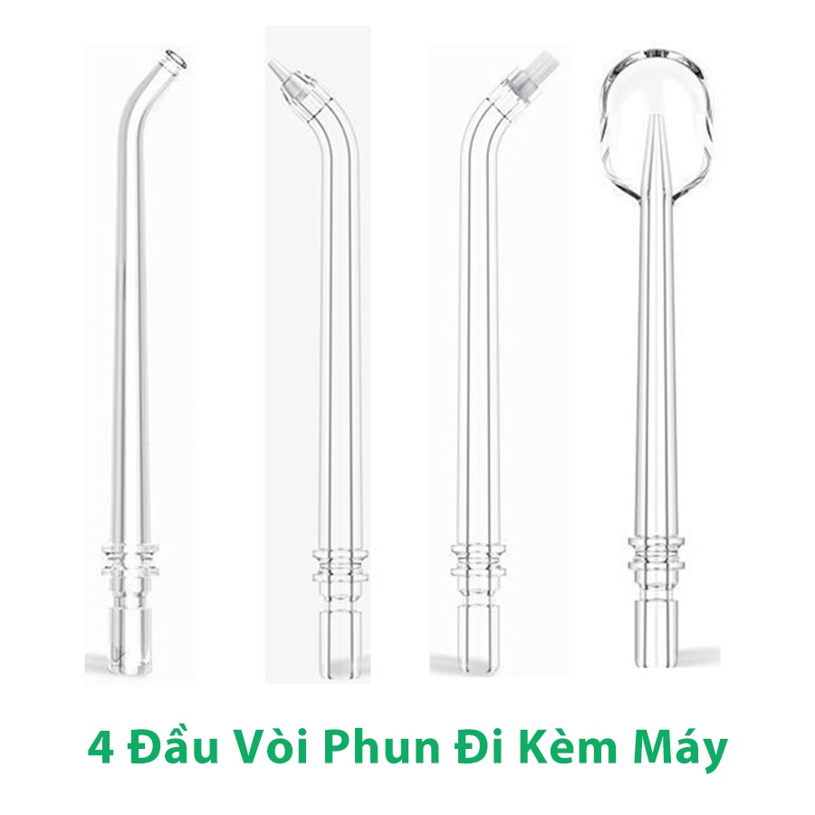 Máy Tăm Nước Cầm Tay Oral Irrigator Giúp Xỉa Răng, Vệ Sinh Răng Miệng, Tăm Nước Chuẩn Nha Khoa Tại Nhà - G43