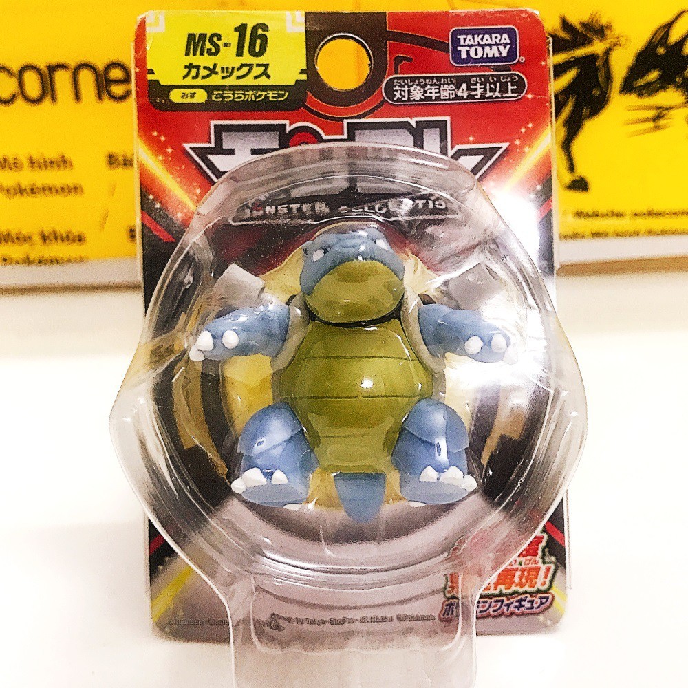 Mô Hình Pokemon Blastoise Của Takara TOMY Nhật Bản Standard Size - Pokemon Figure Moncolle