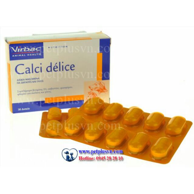 Calci Delice cho chó