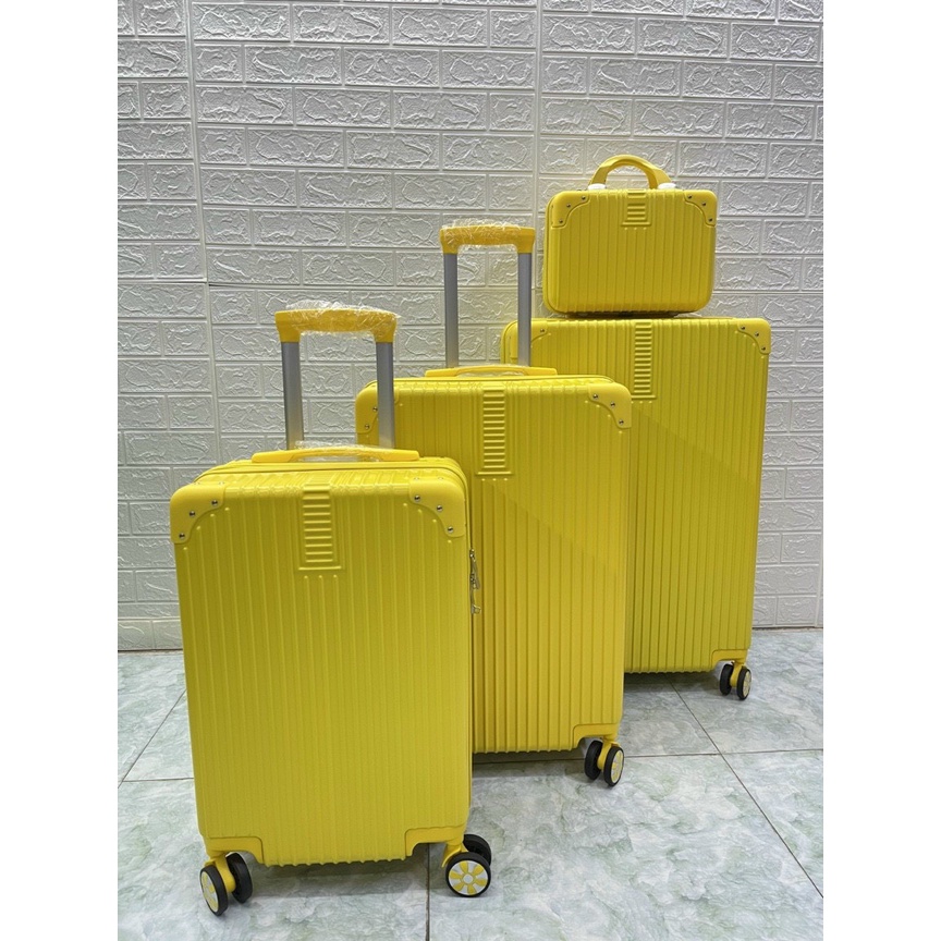 vali nhựa pc chống trầy xước chống va đập mạnh tốt{bảo hành phụ kiện 5 năm}