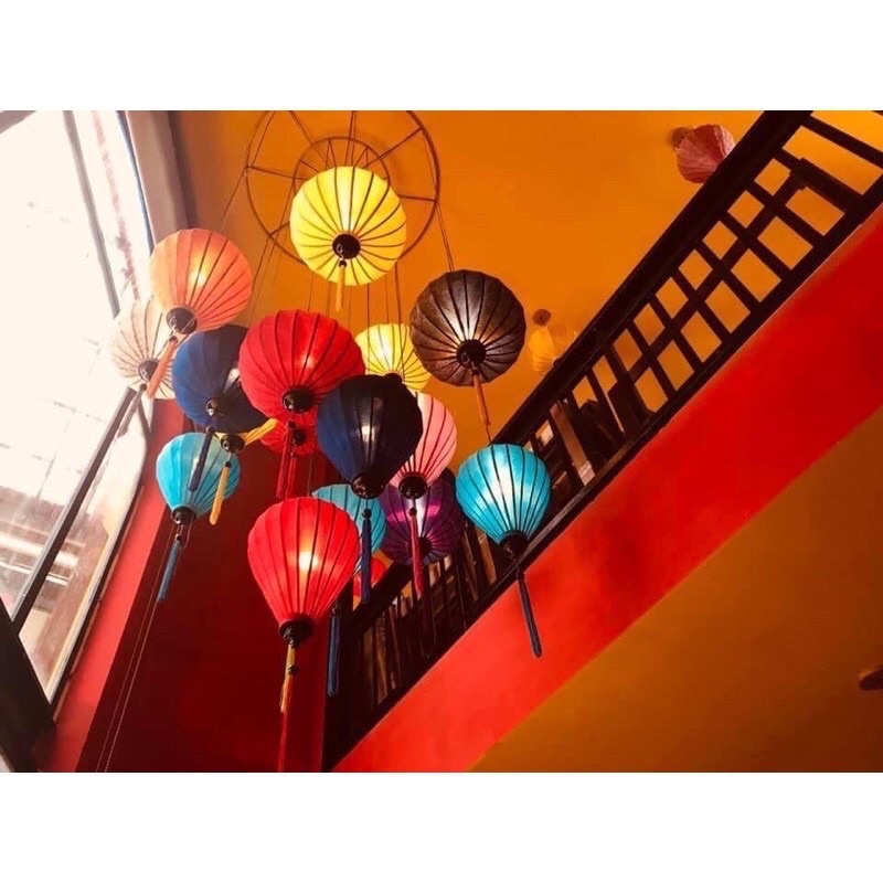 Đèn lồng trang trí Hội An Lantern mua 10 =sỉ ib