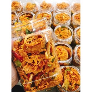 Cơm cháy khô gà ( đồ ăn vặt siêu ngon )