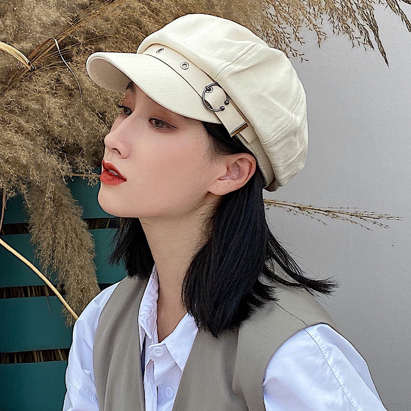 Mũ nồi thời trang mùa đông phong cách Nhật Bản nhiều màu sắc cho nữ
