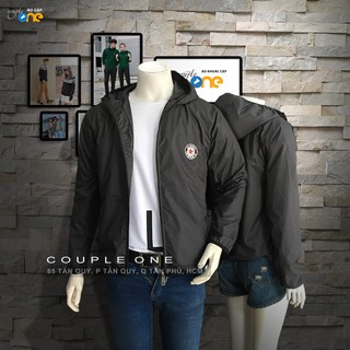 Áo Khoác Cặp Dù Nón COPTER Đen