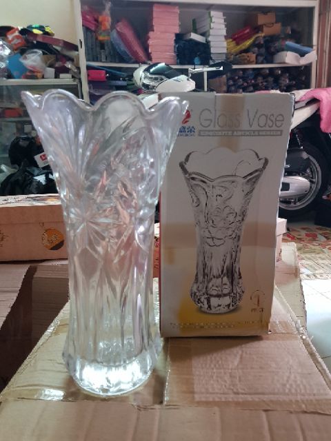 Bình hoa thủy tinh cao cấp 20cm,25cm và 30cm