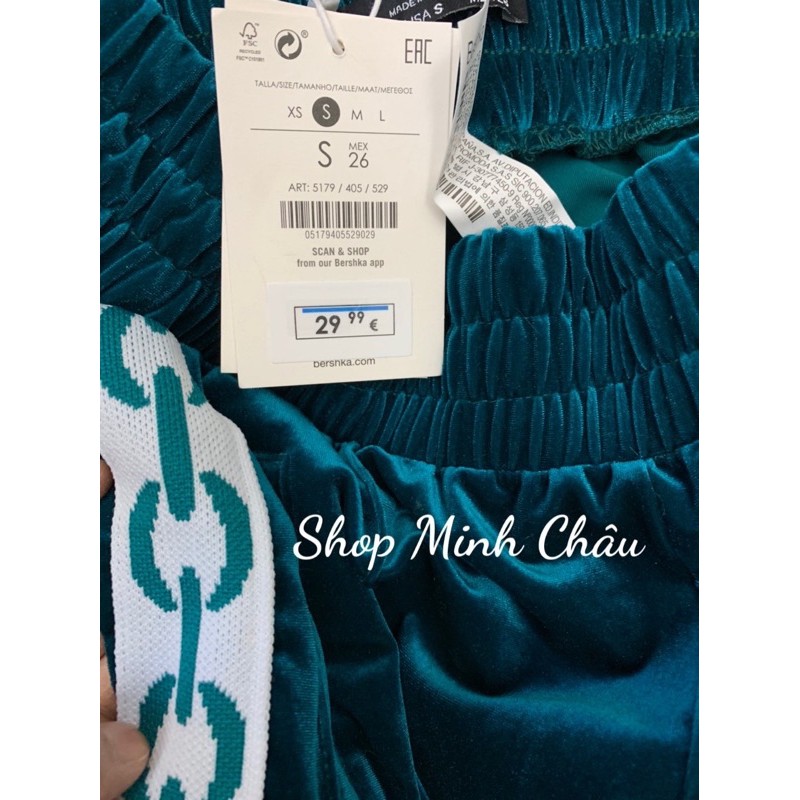 (Sẵn) Quần nhung Beshkaaa tuồn sịn, kèm ảnh thật