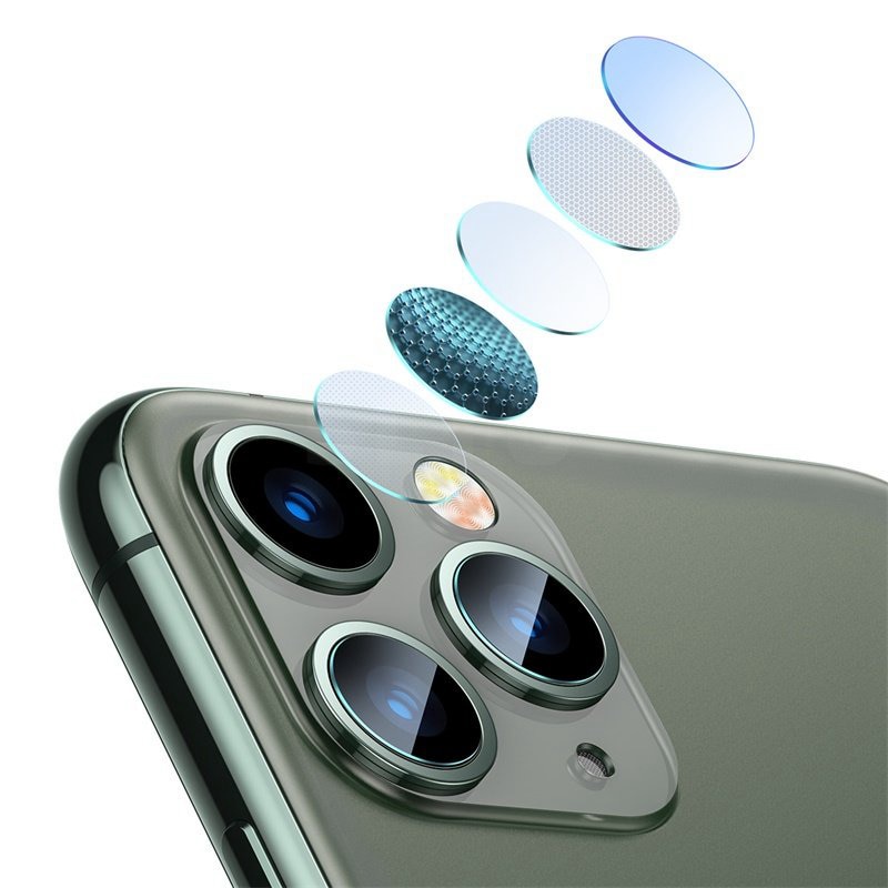 Ốp Điện Thoại Mặt Kính Bảo Vệ Camera Cho iPhone 14 Pro Max 13 12 Mini SE 2020 2022 6 7 8 6s Plus 13 12 11 Pro XS Max XR X