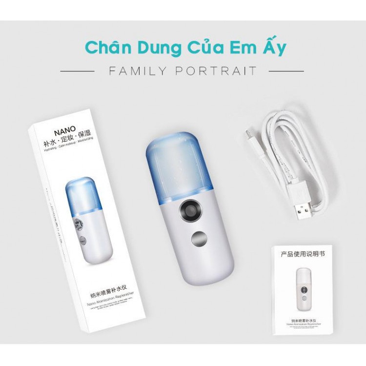 MÁY PHUN SƯƠNG MINI CHO NHÂN VIÊN VĂN PHÒNG