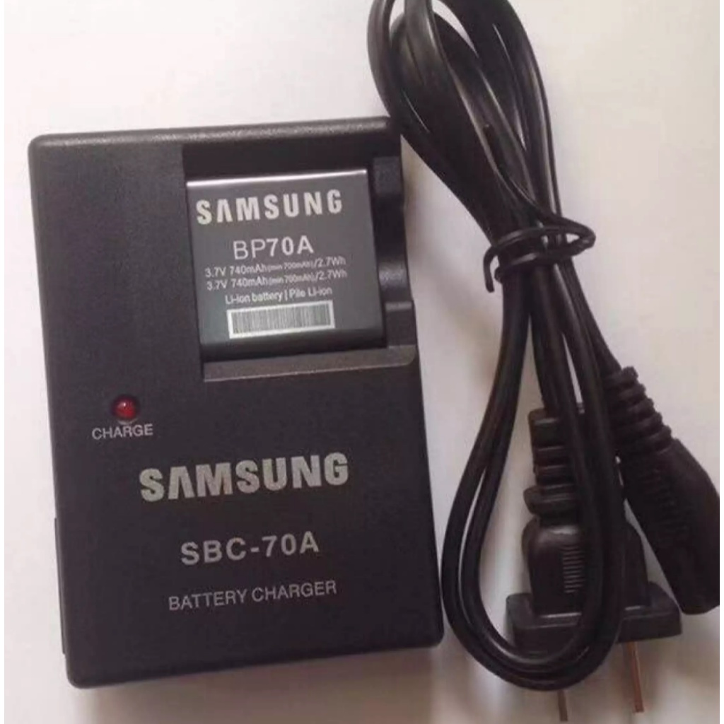 Sạc máy ảnh Samsung SBC-70A (cho pin Samsung BP-70A ) - Hàng nhập khẩu