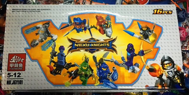 Đồ chơi trẻ em - Logo Nexo Knights 8in1