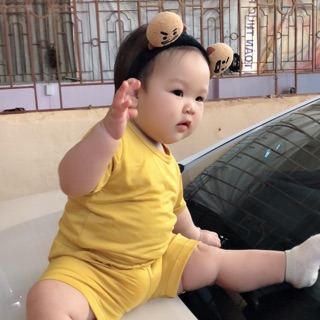 Bộ Minky mom cọc tay quần đùi