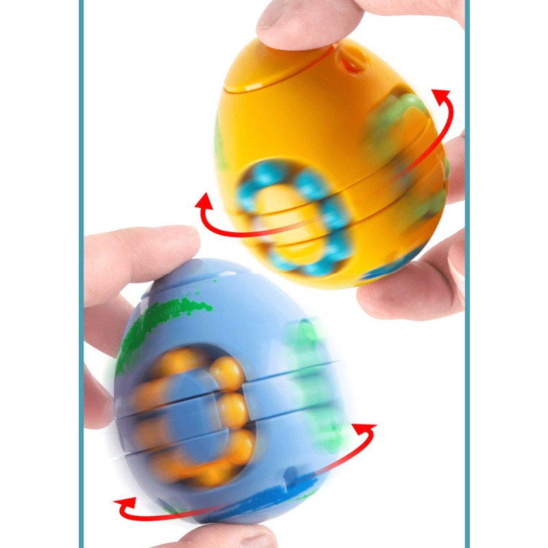 Con Quay Đồ Chơi 3D Rèn Luyện Trí Não Cho Bé