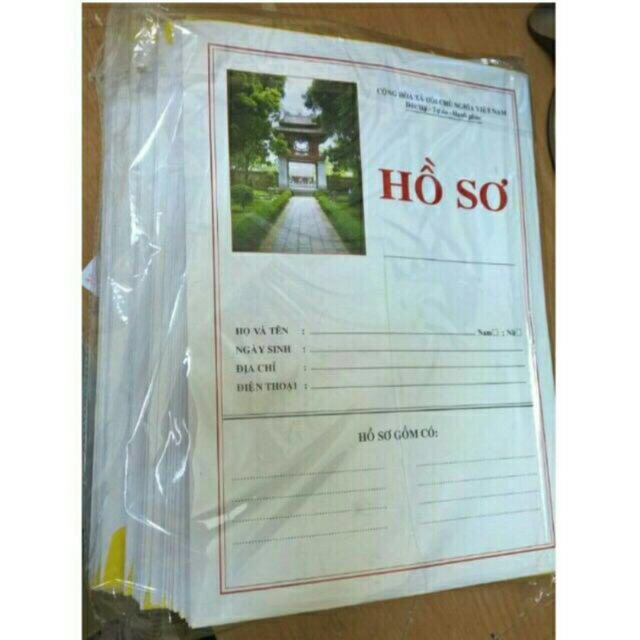 Combo 3 Túi hồ sơ xin việc
